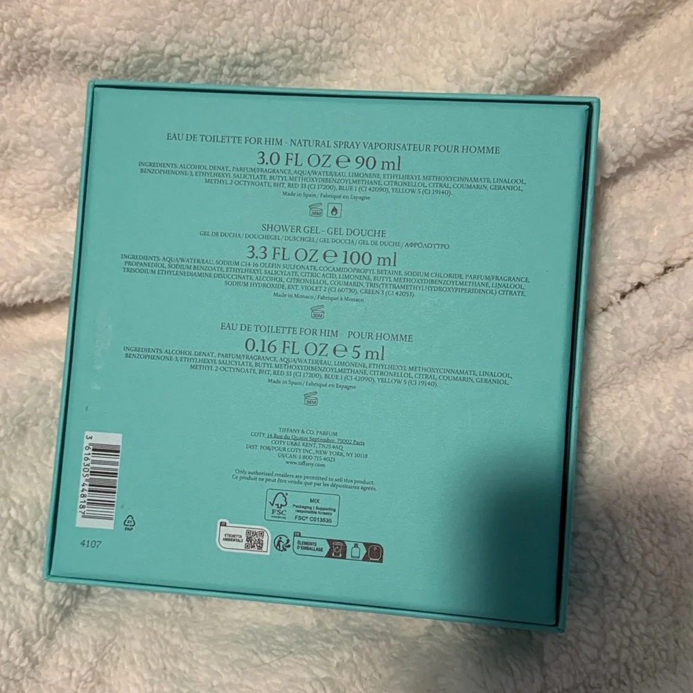 Tiffany & Co. Love for him gift set